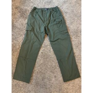 511 Tactical Pants Mens Green Cargo 34x34 Utility Outdoor Style 74273 Pockets
